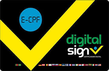 e-CPF A3 - Cartão inteligente